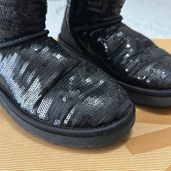 Ugg classic tall Sparkles Black 7 - Picture 5 of 6